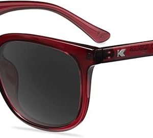 Knockaround Rounded Square Polarized Sunglasses for Men Women UV Protection