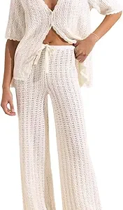 Womens Swimsuit Coverup Beach Swim Bathing Suit Bikini Cover Up Set