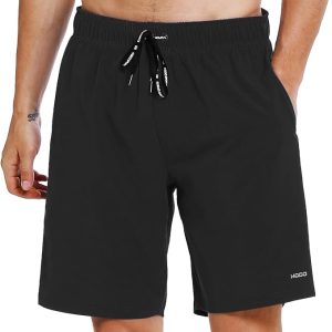 HOdo Mens Swim Trunks with Mesh Liner 9" Quick Dry Swim Shorts Bathing Suits for Men Swimwear Board Shorts wiht Pockets