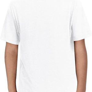 ZDC Boys Short Sleeve Shirts Kids Summer Crewneck Tops Loose Fit Basic Tees