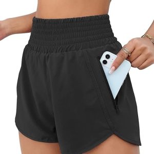 BMJL 2.5" Athletic Shorts for Women Comfy High Waisted Short with Pocket