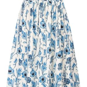 GRACE KARIN Summer Dresses for Women 2026 Vacation Boho Maxi Sundress | Casual, Smocked Waist, Floral Printed, Spaghetti Strap, Sleeveless, Beach Dresses With Pockets, Fashion Outfits
