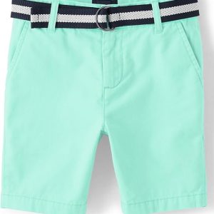 The Children's Place Boys' Belted Chino Shorts