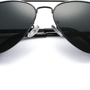 Pro Acme Classic Polarized Aviator Sunglasses UV400 Drive Shade | 52/58/63mm Lens,Full-Coverage Shade,Anti-Glare for Driving,All-Season Wear
