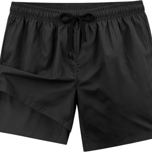 Mens Swim Trunks 2 in 1 Swimming Board Shorts with Pockets Quick Dry Bathing Suits for Beach Water Sports