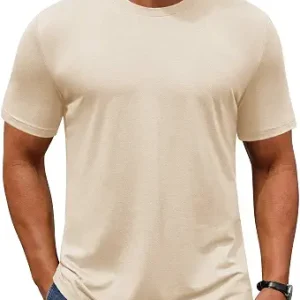 COOFANDY Men's T-Shirts Short Sleeve Crew Neck T Shirts Casual Classic Basic Tee Shirts
