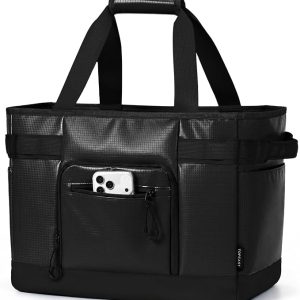 TOPEAST Beach Bag Waterproof Beach Tote Travel with Wet Pocket & 11 Organized Compartments Large Pool Bag with MOLLE Webbing