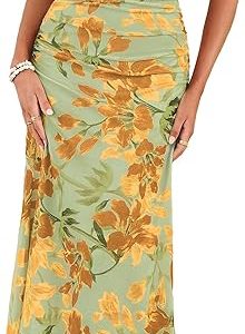 Simplee Womens Off Shoulder Maxi Dress Summer Floral Wedding Guest Dresses | Mesh Ruched Bodycon, Semi Formal Dress 2026, Strapless Spring Pastel Elegant, Cocktail Party Prom, Bridal Shower, Beach