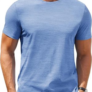 COOFANDY Men's T Shirt Short Sleeve Classic Crew Neck T-Shirt Casual Summer Basic Tee Shirts