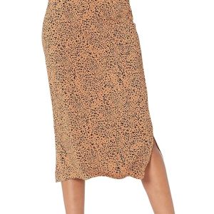 Amazon Essentials Women's Pull-On Knit Midi Skirt with Elastic Waist, Stretchy (Available in Plus Size)